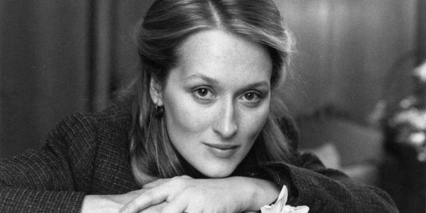 Meryl Streep, American actress born in Summit, New Jersey, who has starred and acted in many award-winning films.   (Photo by Evening Standard/Getty Images)