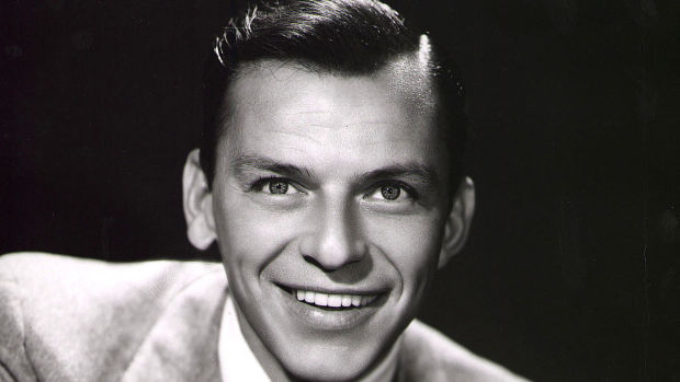 Promotional studio portrait of American singer and actor Frank Sinatra, 1950s. (Photo by Hulton Archive/Getty Images)